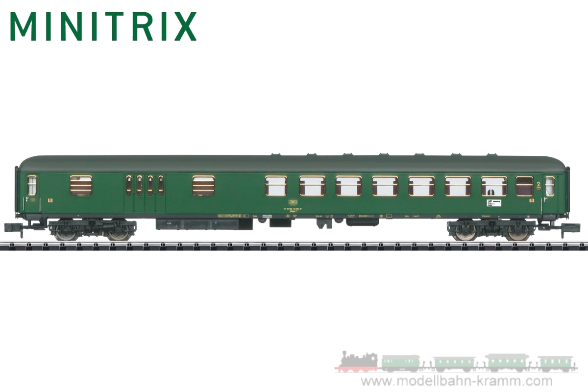 TRIX 18475, EAN 4028106184758: N Schnellzugwagen 2.Klasse mit Gepäckabtei DB