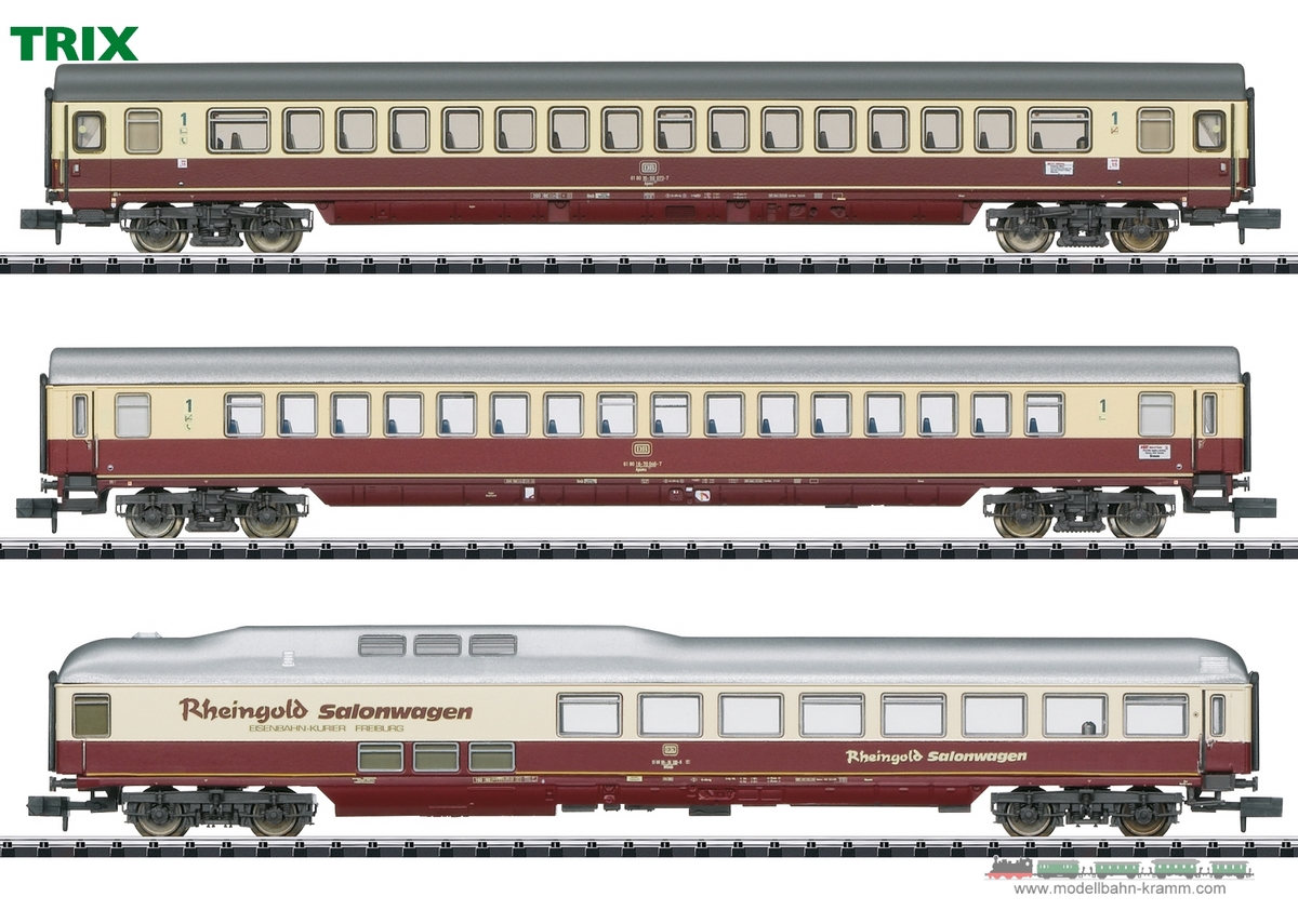 TRIX 18715, EAN 4028106187155: Special TEE Express Train Passenger Car Set
