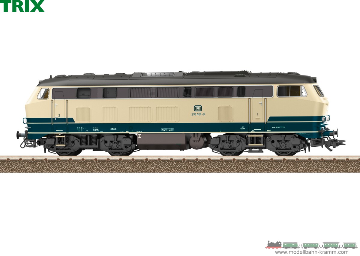 TRIX 22431, EAN 4028106224317: H0 DC Sound Diesellokomotive Baureihe 218 IV