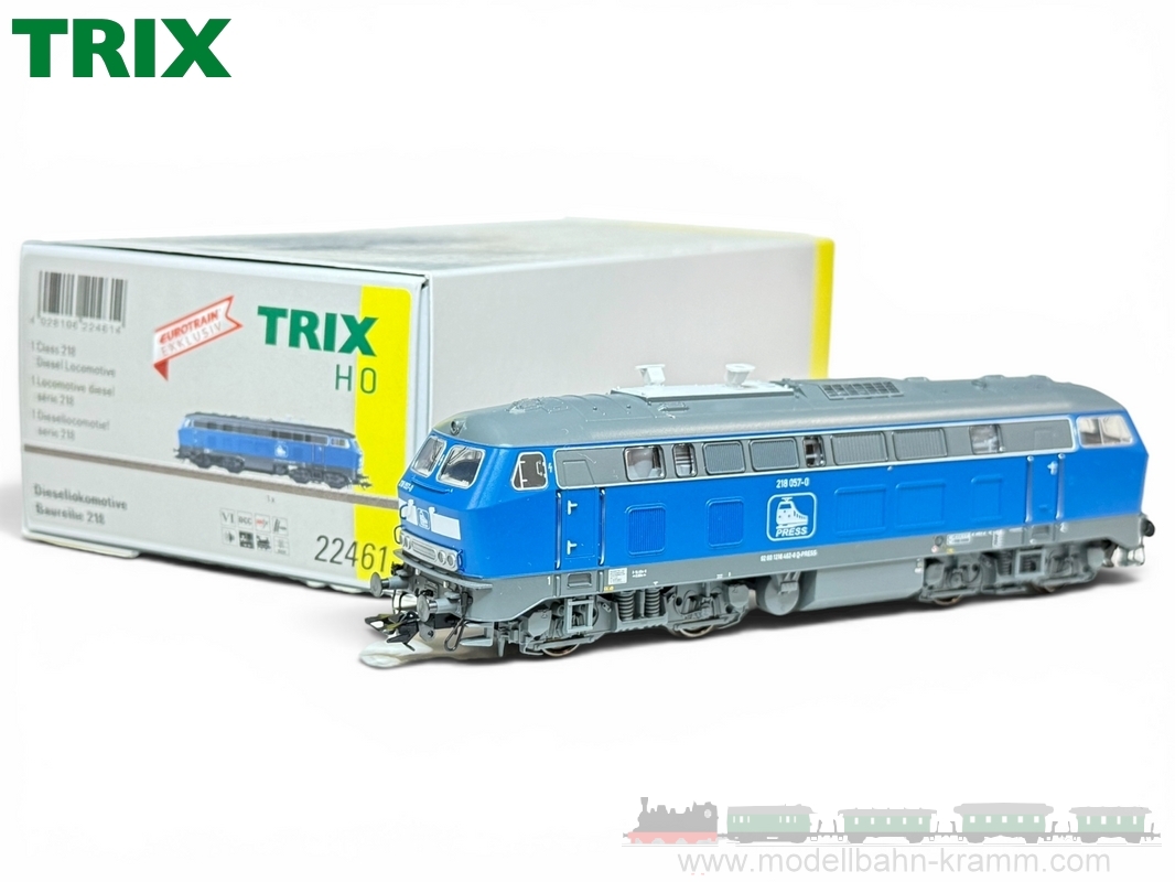 TRIX 22461, EAN 4028106224614: H0 DC Sound Diesellok BR 218 PRESS