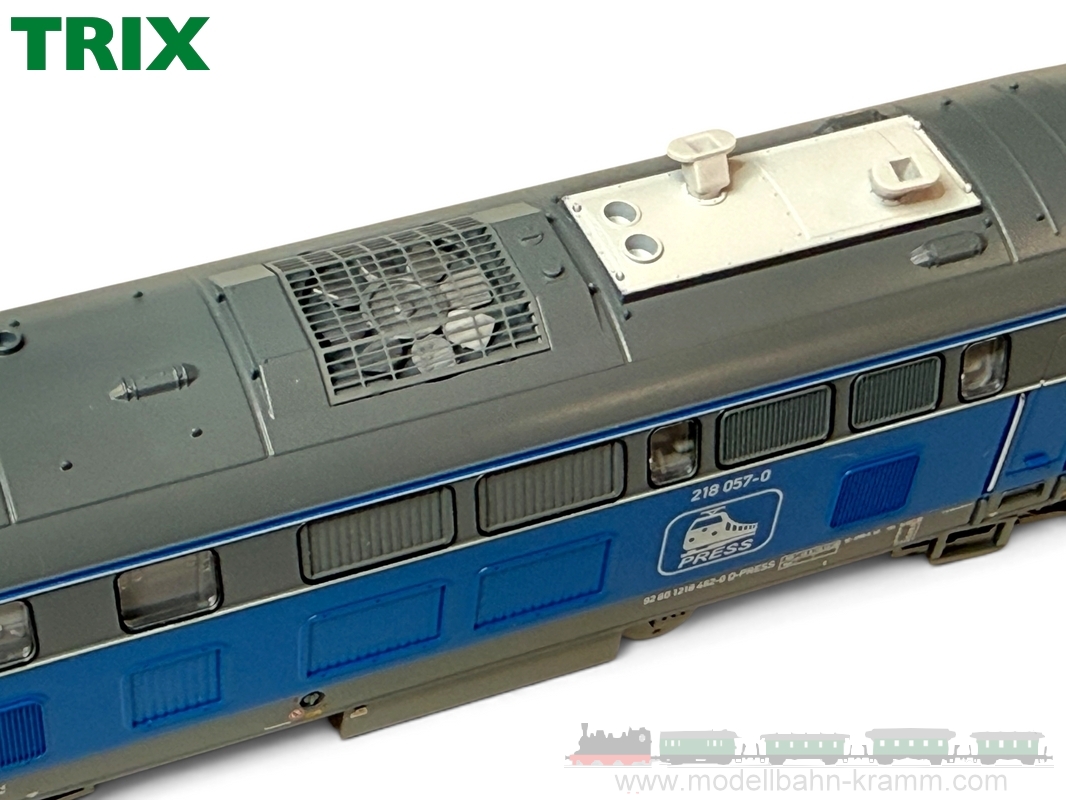 TRIX 22461, EAN 4028106224614: H0 DC Sound Diesellok BR 218 PRESS