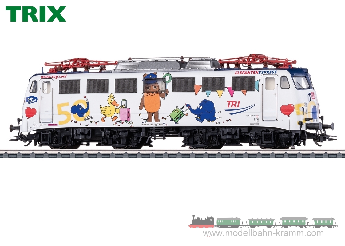 TRIX 22611, EAN 4028106226113: H0 DC Sound Elektrolokomotive Baureihe 110.3 Elefantenexpress