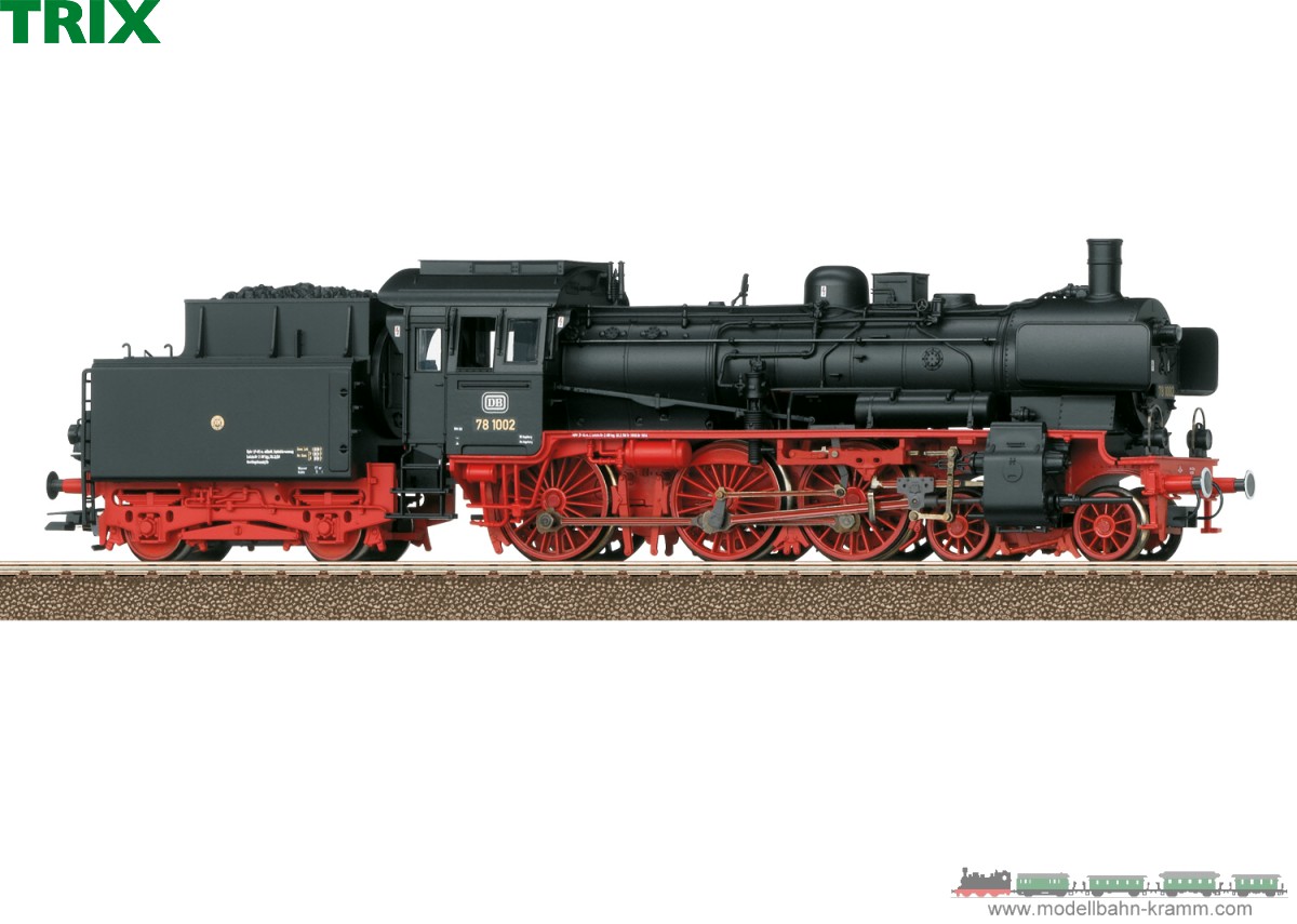 TRIX 22892, EAN 4028106228926: H0 DC Sound Dampflokomotive Baureihe 78.10 DB