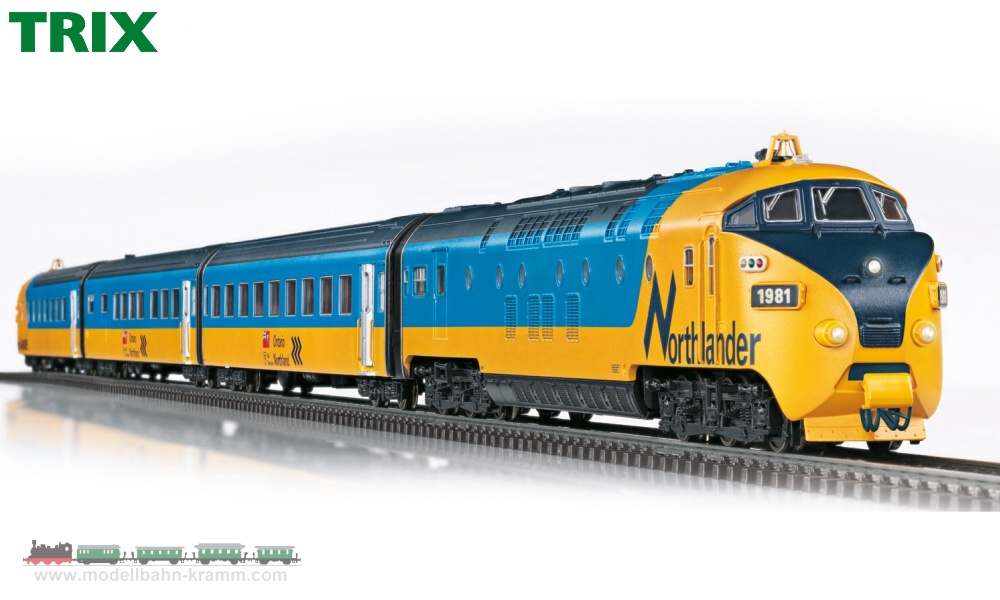 TRIX 22975, EAN 4028106229756: H0 DC Sound Dieseltriebzug Northlander ONR