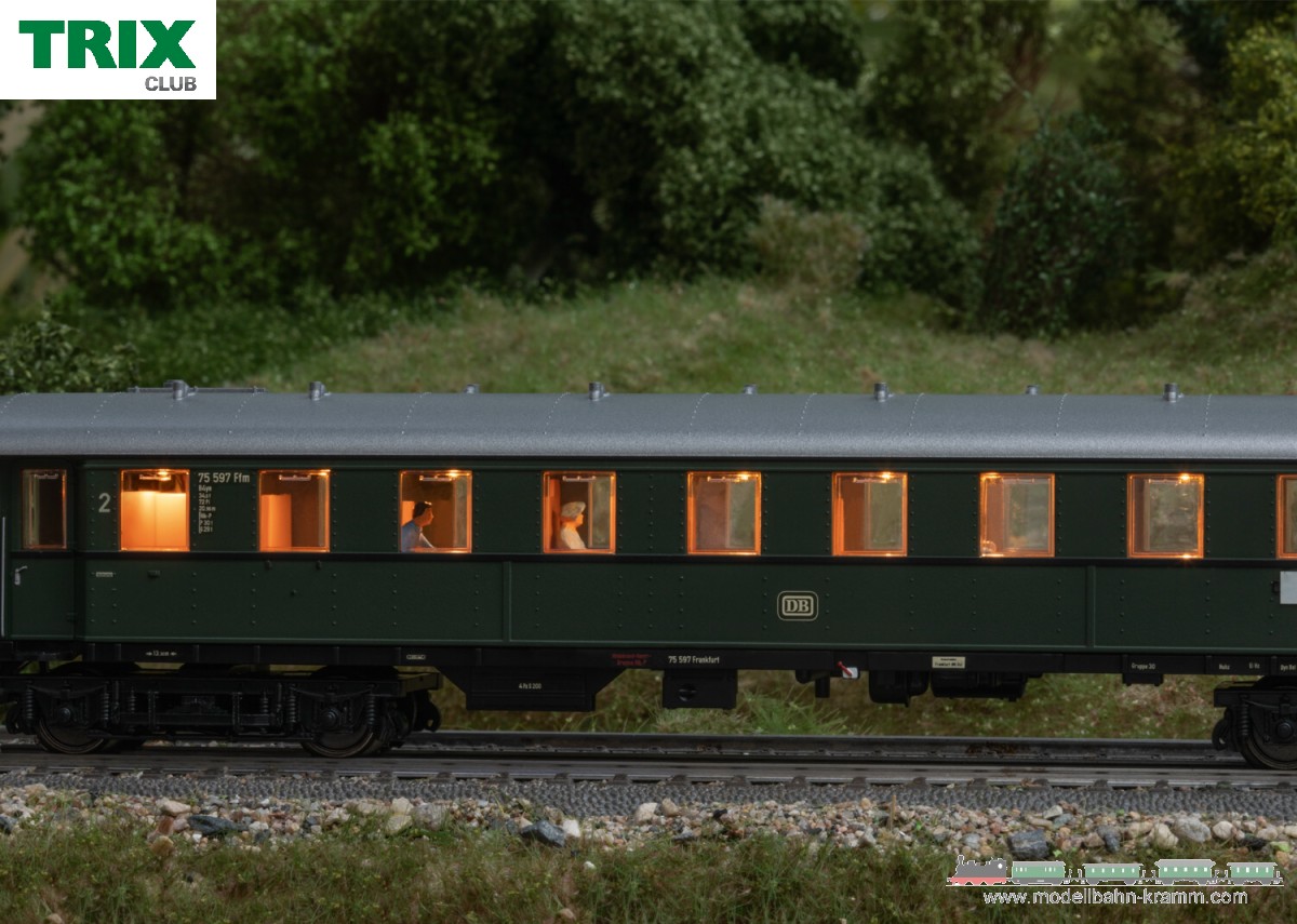 TRIX 23508, EAN 4028106235085: H0 DC Personenzug mit Güterwagen DB
