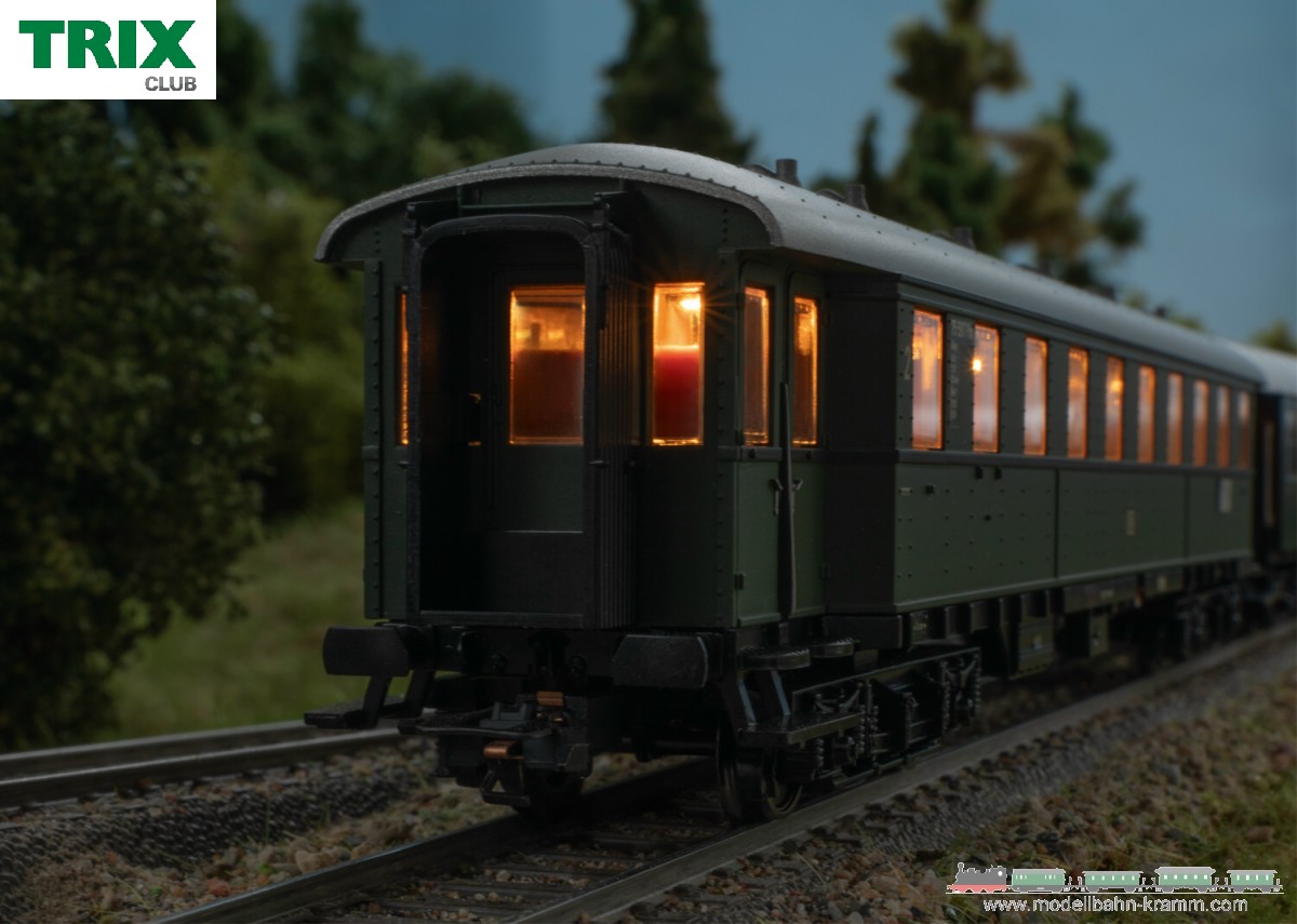 TRIX 23508, EAN 4028106235085: H0 DC Personenzug mit Güterwagen DB