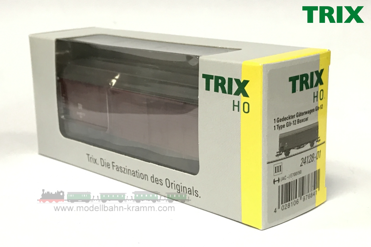 TRIX 24128.01, EAN 4028106976841: Boxcar Glr12, operating number 12-80-72