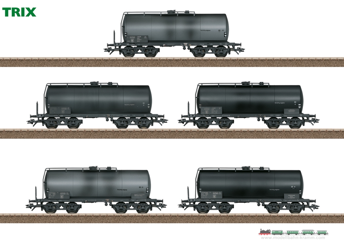 TRIX 24145, EAN 4028106241451: H0 DC Einheitskesselwagen-Set