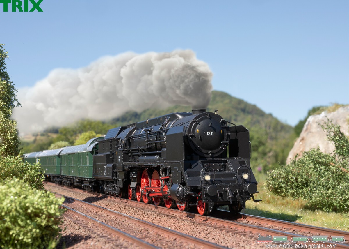 TRIX 25012, EAN 4028106250125: H0 DC Sound Dampflok BR 12.11 ÖBB