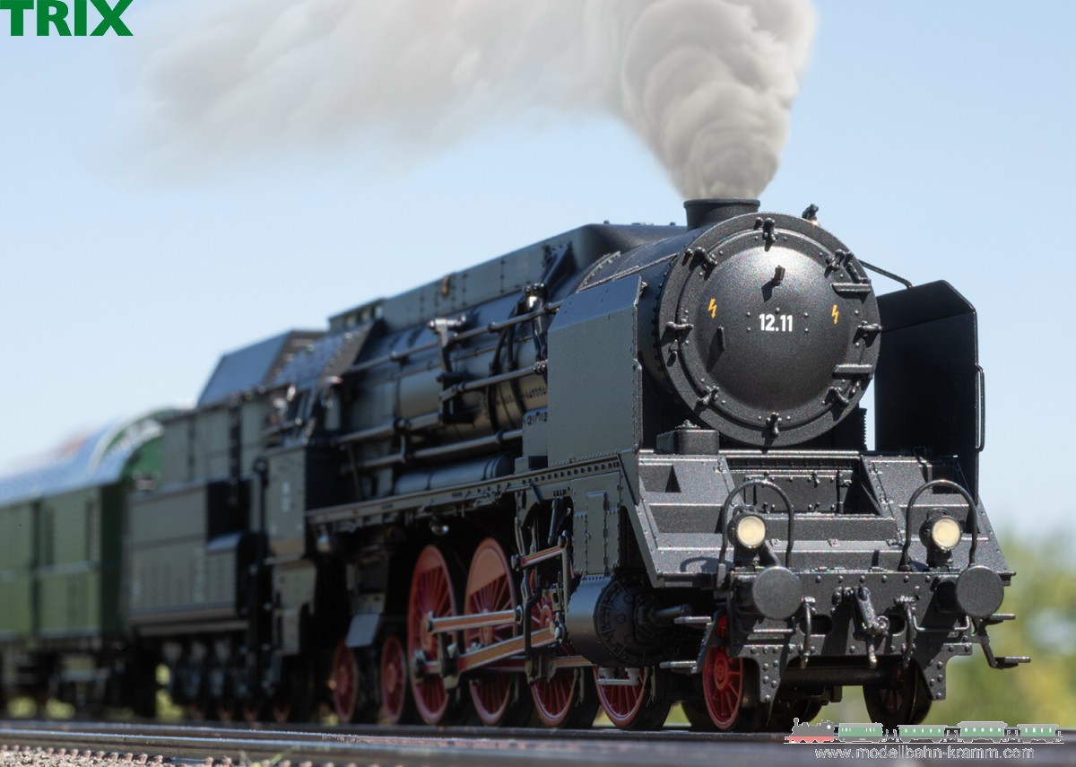 TRIX 25012, EAN 4028106250125: H0 DC Sound Dampflok BR 12.11 ÖBB