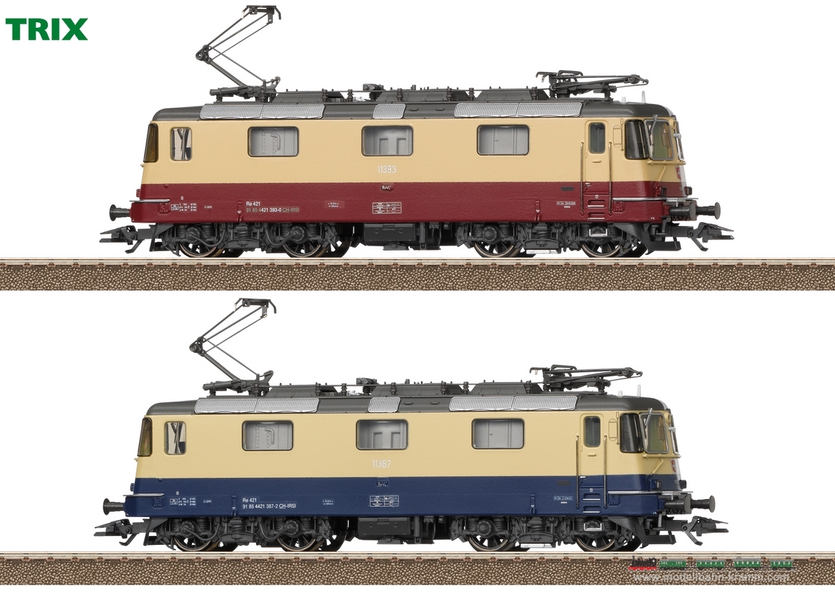 TRIX 25100, EAN 4028106251009: Class Re 421 Double Electric Locomotive Set