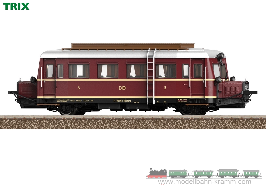 Modellbahn-Kramm: TRIX 25135 H0 DC Sound Dieseltriebwagen BR VT