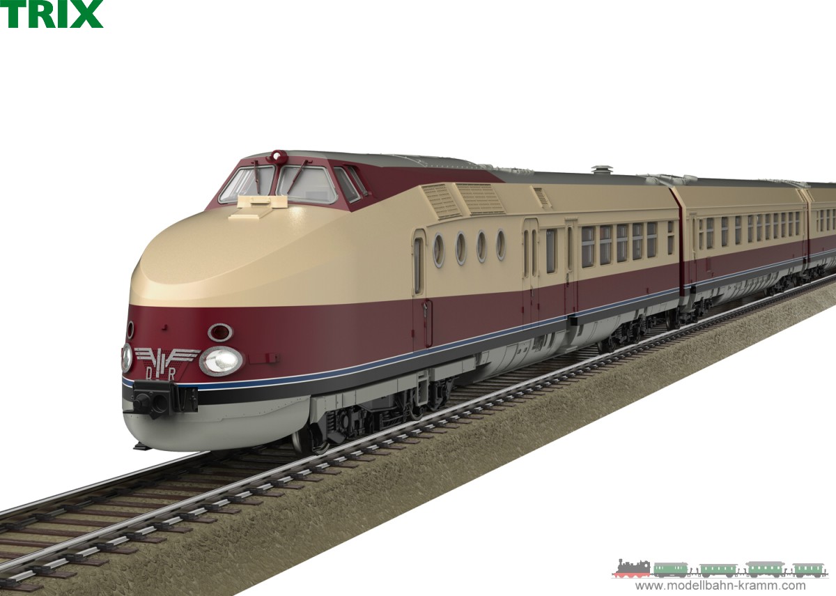 TRIX 25175, EAN 4028106251757: H0 DC Sound Diesel-Schnelltriebwagenzug VT 18.16