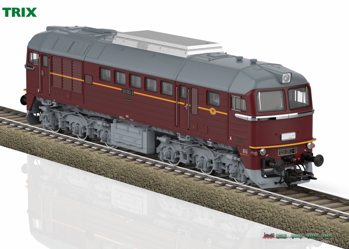 TRIX 25200, EAN 4028106252006: H0 DC Sound Diesellokomotive Baureihe 120