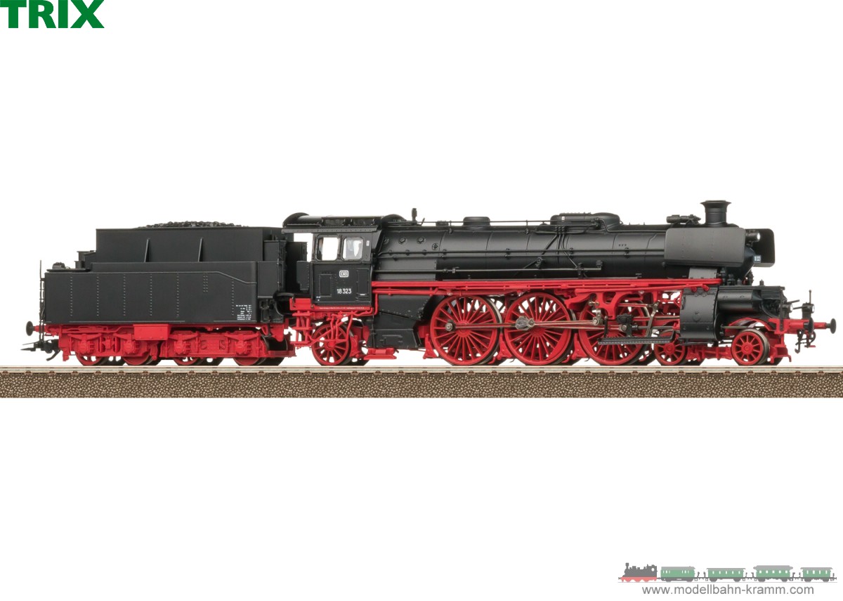 TRIX 25323, EAN 4028106253232: H0 DC Sound Dampflokomotive BR 18 323 DB