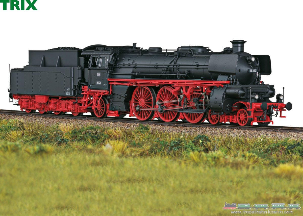 TRIX 25323, EAN 4028106253232: H0 DC Sound Dampflokomotive BR 18 323 DB