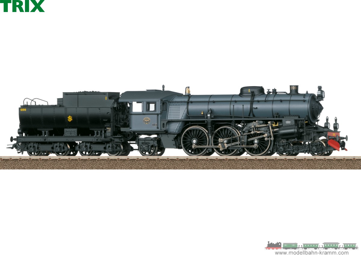 TRIX 25490, EAN 4028106254901: H0 DC Sound Dampflokomotive F 1200 VI