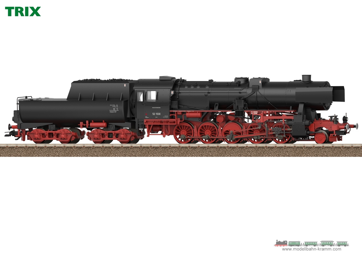 TRIX 25530, EAN 4028106255304: H0 DC Sound Dampflokomotive Baureihe 52