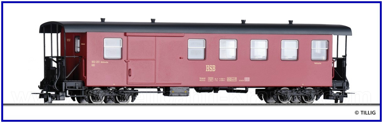 Tillig 13947, EAN 4012501139475: H0m Packwagen HSB