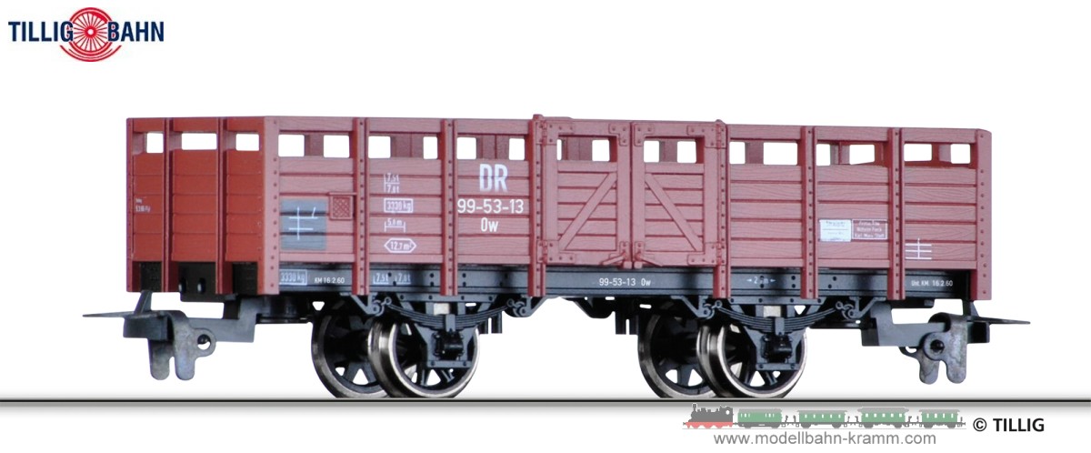 H0m Offener Güterwagen DR