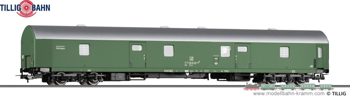 H0 DC Bahnpostwagen, Jugoslawischen Post