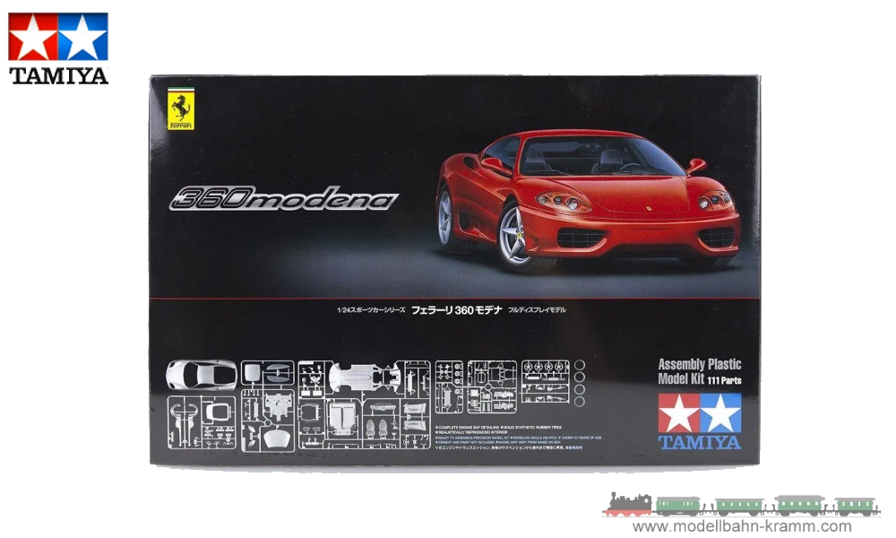 Tamiya 24298, EAN 4950344242986: 1:24 scale kit, Ferrari 360 Modena