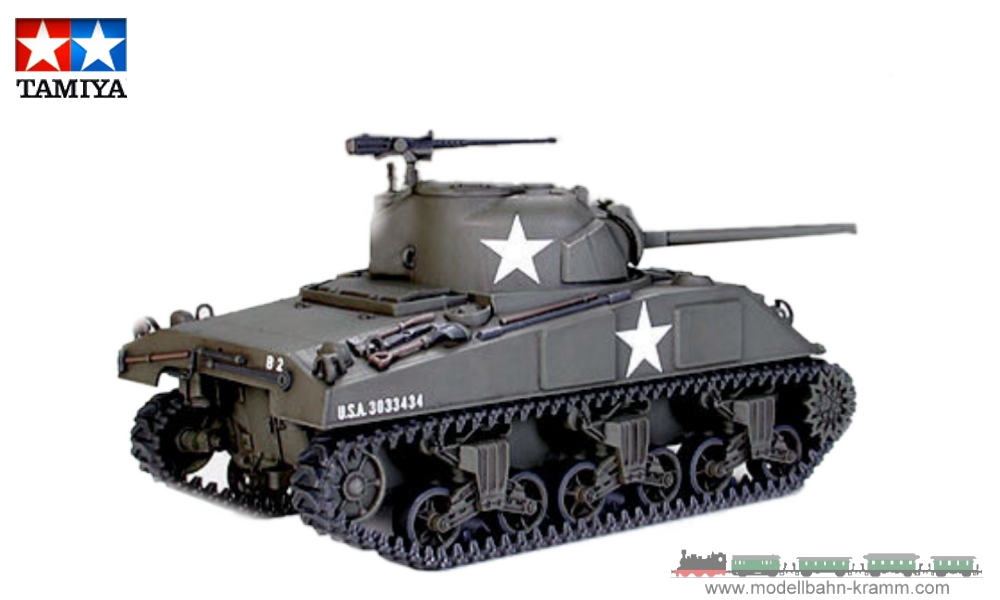 Tamiya 32505, EAN 2000000550336: 1:48 kit, US Mit. Tank M4 Sherman early version