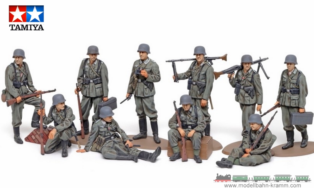 Tamiya 32602, EAN 4950344326020: Kit 1:48, German Infantry WWI