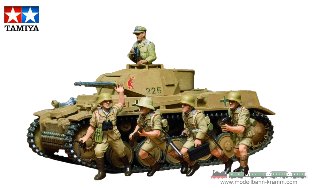Tamiya 35009, EAN 4950344995370: 1:35, Kit, SD. KFZ. 121 Tank II version