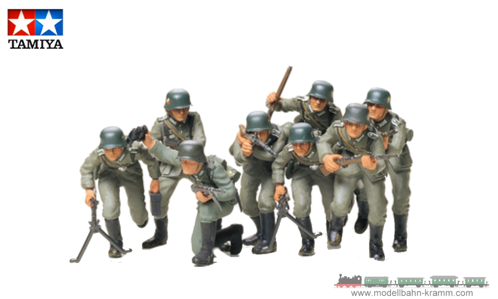 Tamiya 35030, EAN 4950344995417: 1:35 Kit, WWII Fig.-Set German Infantry