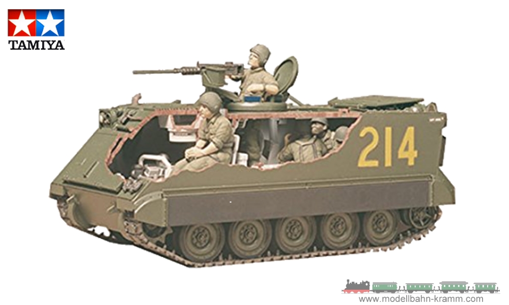 Tamiya 35040, EAN 4950344996988: 1:35 Scale Kit, US Transport Tank M113 A.P.C