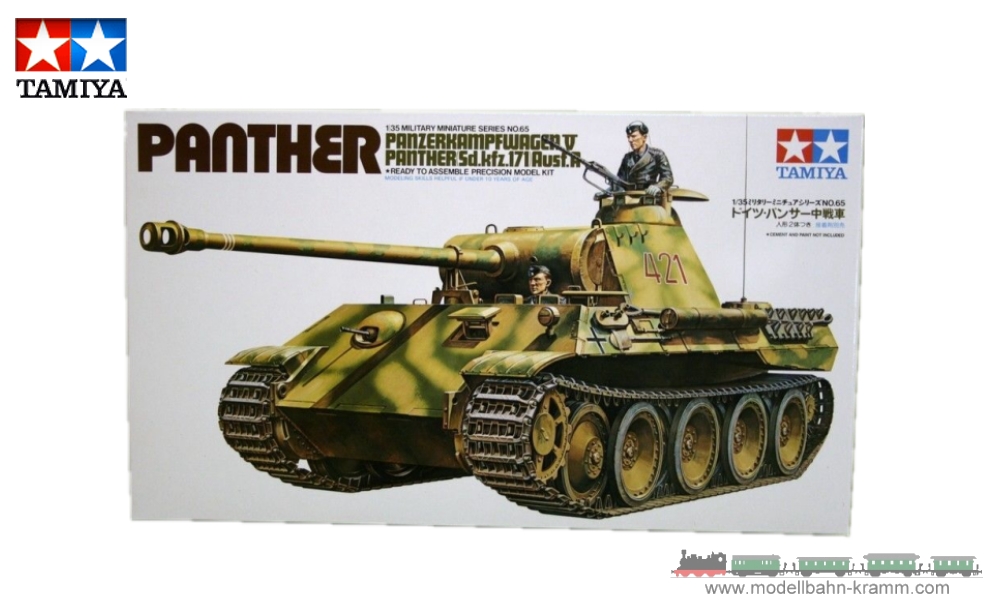 Tamiya 35065, EAN 4950344995479: 1:35 Kit, WWII Dt. SdKfz.171 Panther A