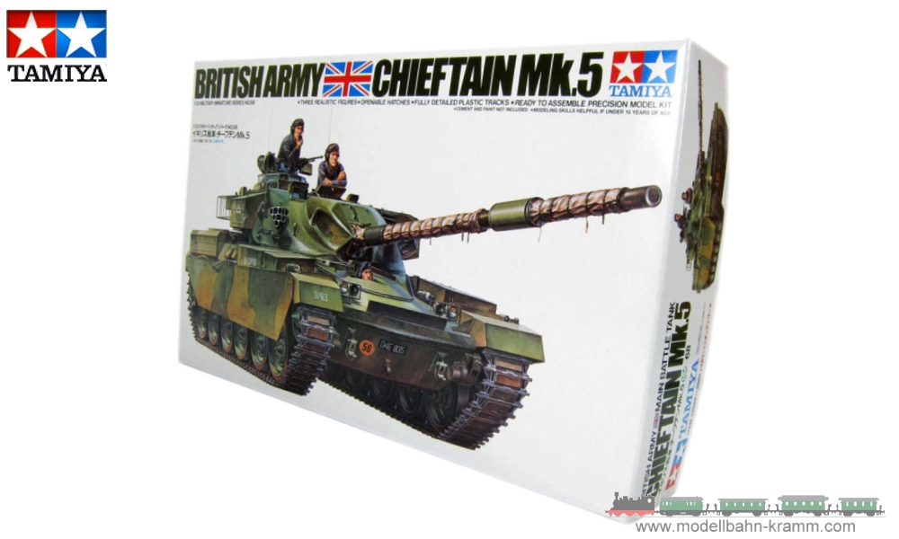 Tamiya 35068, EAN 4950344995486: 1:35, Bausatz, British Tank Chieftain MK 5