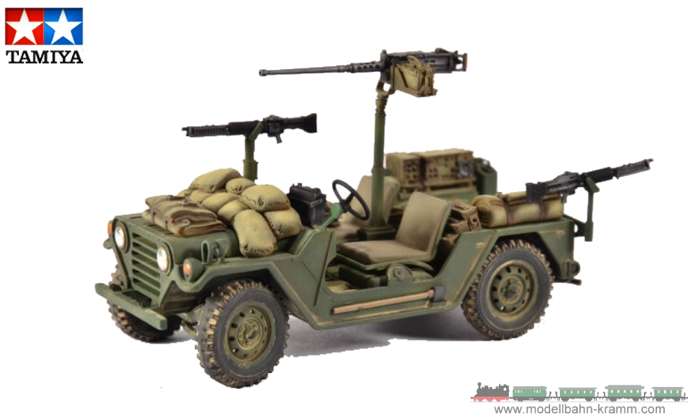 Tamiya 35123, EAN 2000001054451: 1:35 Scale model, US M151A2 Ford MUTT off-road vehicle