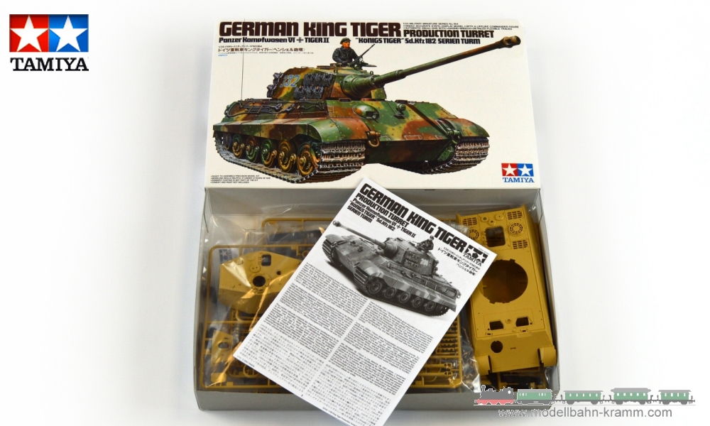 Tamiya 35164, EAN 4950344992713: 1:35 Bausatz, SD. KFZ. 182 Panzer VI Königstiger