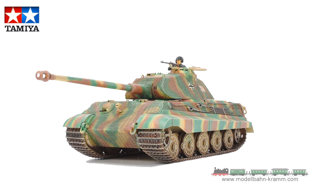 Tamiya 35169, EAN 2000000781815: 1/35th scale kit, King Tiger with Porsche turret