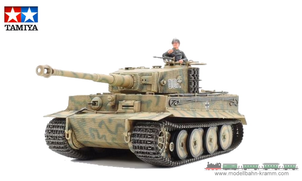 Tamiya 35194, EAN 2000000781860: 1:35 Kit. Dt. SdKfz.181 Tiger I With. Prod
