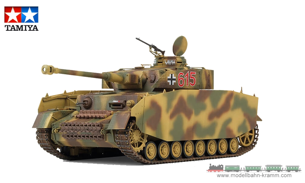 Tamiya 35209, EAN 2000000782034: 1:35 Bausatz, Dt. SdKfz.161/1 Panzer IV H Frankreich