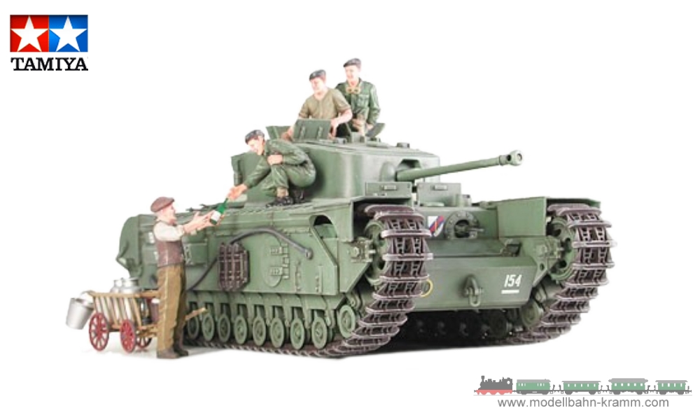 Tamiya 35210, EAN 2000000827872: 1:35 Scale Kit, British Tank Churchill Mk.VII