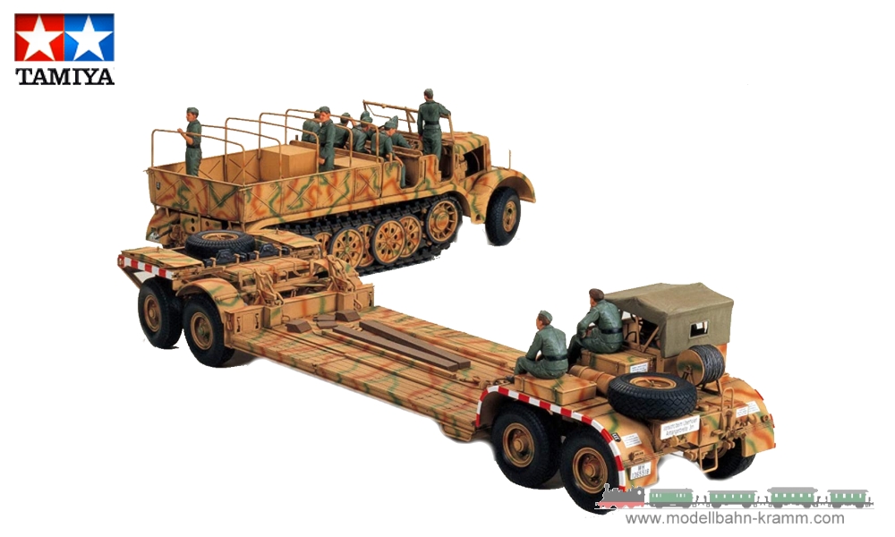 Tamiya 35246, EAN 2000003022915: 1:35 Kit, Famo with armoured low loader