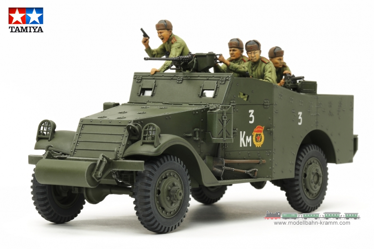 Tamiya 35363, EAN 4950344353637: 1/35th scale kit, US M3A1 Scout car.