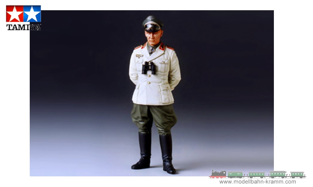 Tamiya 36305, EAN 2000001094600: 1:16 Bausatz, Figur Feldmarsch. Rommel Afrika