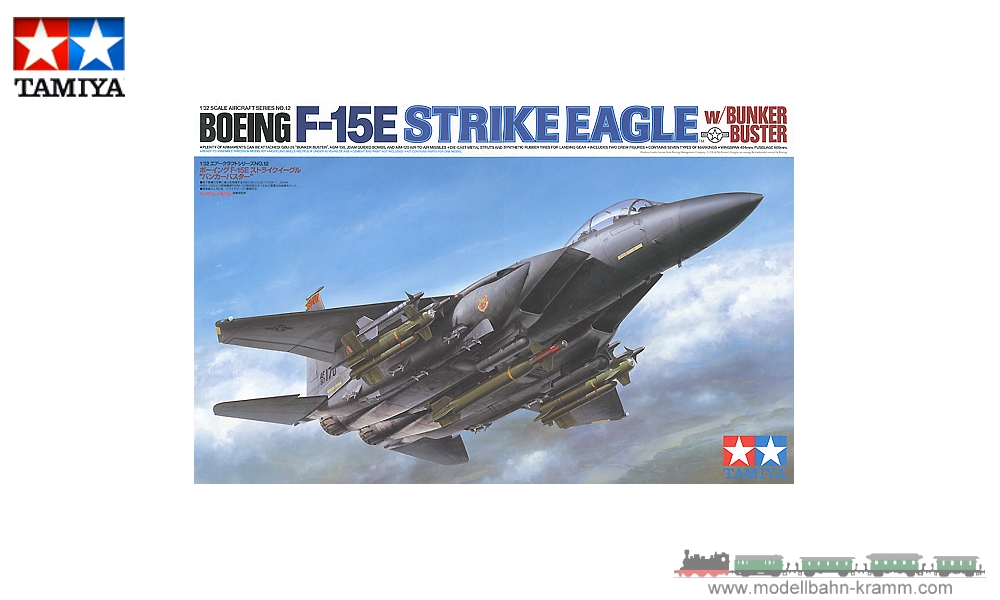 Tamiya 60312, EAN 2000000383354: 1:32 Bausatz, Bo.F-15E Strike Eagle Bunker Buster