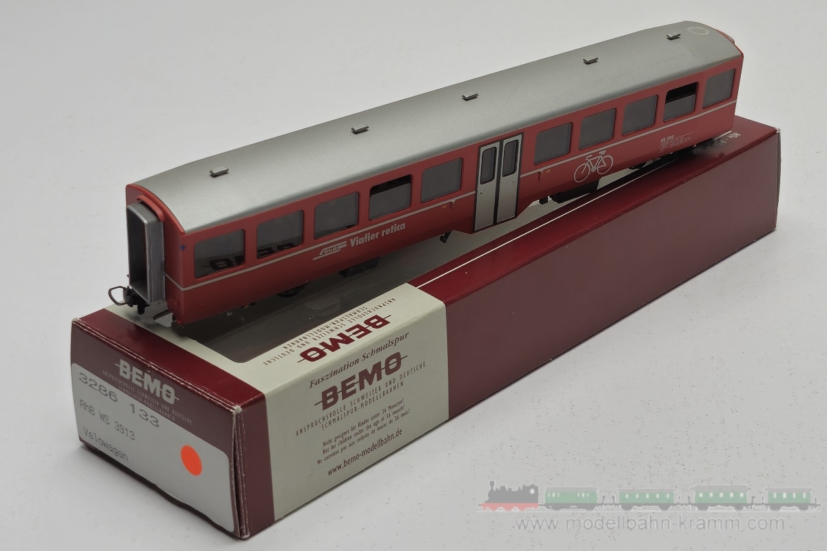 Modellbahn-Kramm: 1A.second hand goods 083.3286133.001 Bemo HOm DC