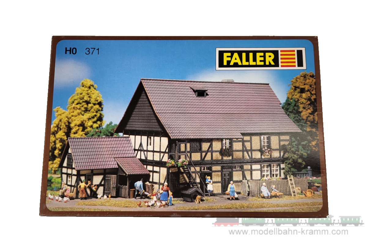 1A.second hand goods 241.0000371.001, EAN 2000075582454: Faller H0 371 Bausatz Bauernhaus