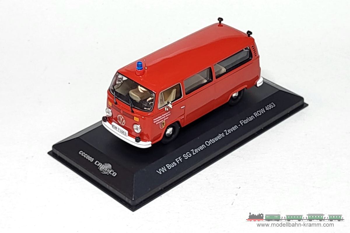 1A.second hand goods 412.3604619.001, EAN 2000075560063: Ixo 1:43 3604619 VW T2 Bus Feuerwehr Zeven