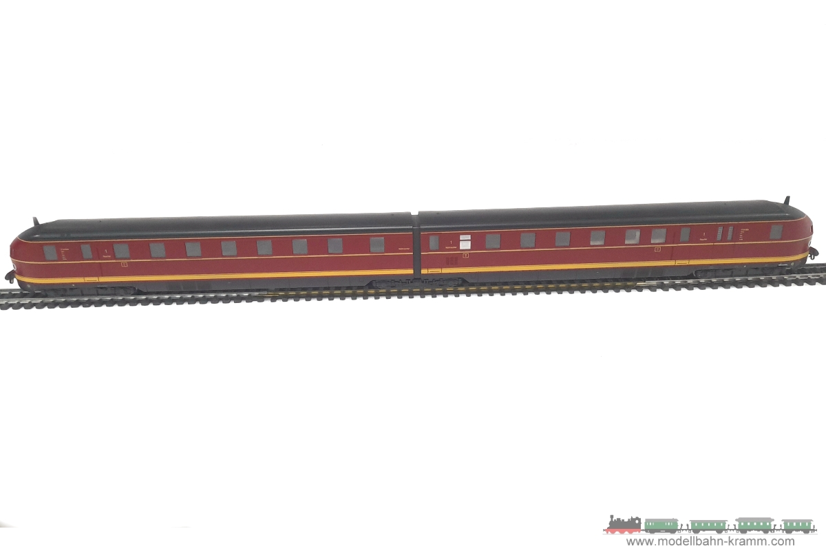 1A.Gebrauchtware 450.0030703.001, EAN 2000075448842: Kato H0 30703 Triebzug VT 04 Fliegender Hamburger rot DB