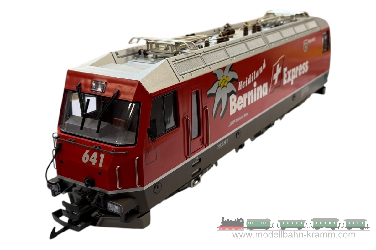 1A.Gebrauchtware 501.0022420.001, EAN 2000075426048: LGB G 22420 E-Lok Ge 4/4 III Nr. 641 RhB Heidiland