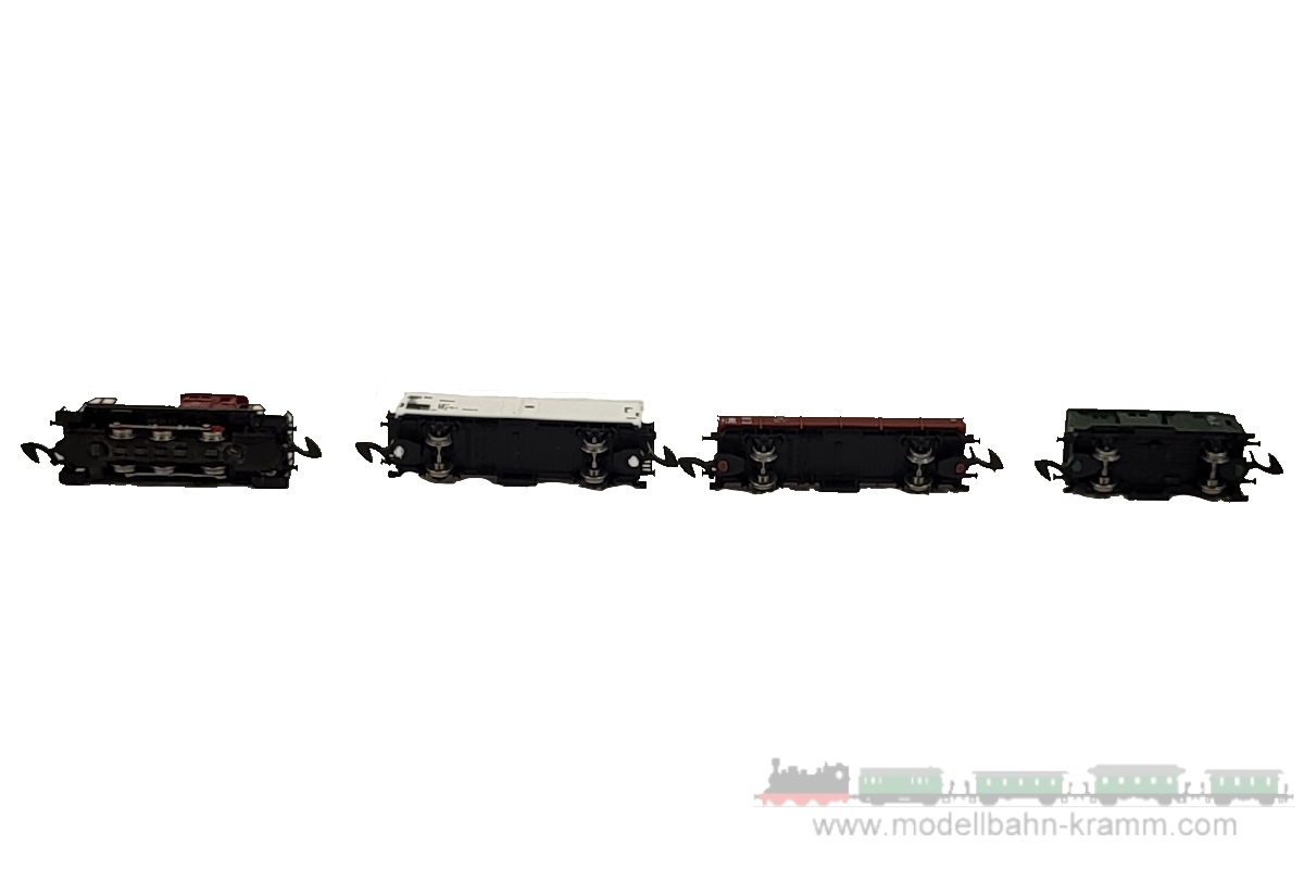 1A.Gebrauchtware 540.0008167.001, EAN 2000075650498: Märklin Z analog 8167 Startpackung Güterzug DB