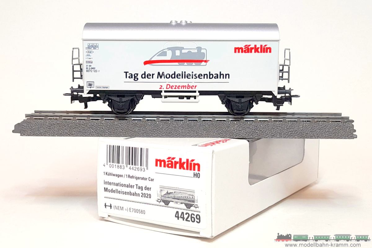 1A.Gebrauchtware 540.0044269.001, EAN 2000075571663: Märklin H0 AC 44269 Sonderwagen Int.Tag der Modelleisenbahn 2020.